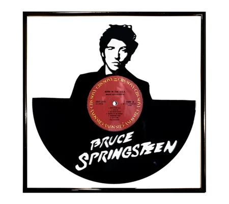 Bruce Springsteen Vinyl Art Wall Decoration