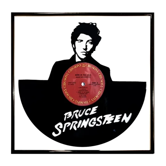 Bruce Springsteen Vinyl Art Wall Decoration image 1