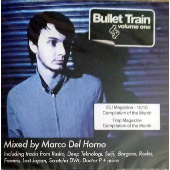 Bullet Train Volume One CD Compilation cover