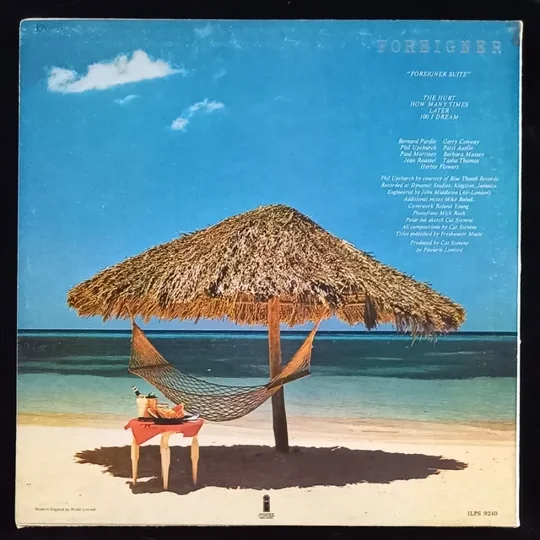 Cat Stevens - Foreigner back cover