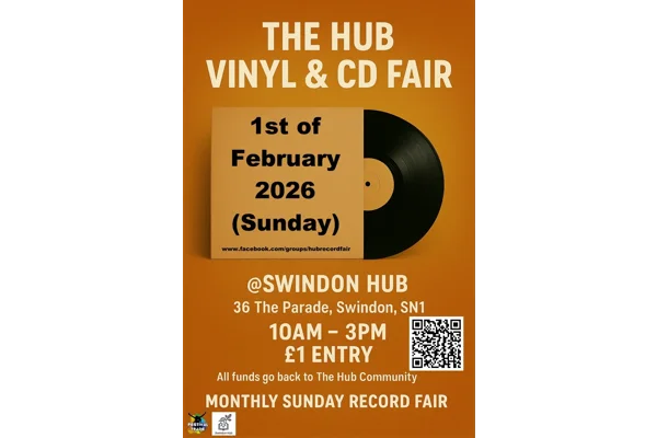 Record Fair at Swindon Hub First Sunday Of The Month