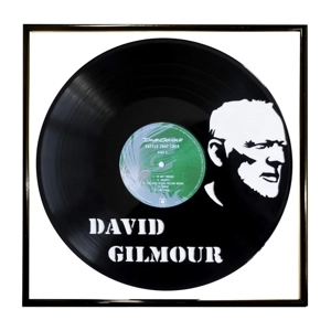 David Gilmour portrait on Vinyl Wall Decoration
