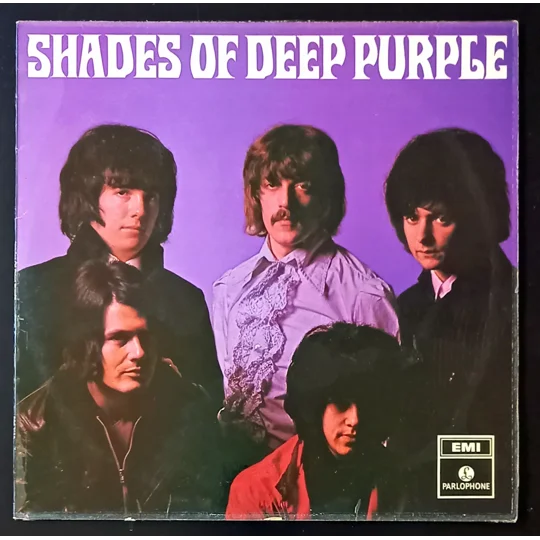 Deep Purple – Shades of Deep Purple original UK pressing is a true gem for collectors. Released in 1968 on the Parlophone label, this first pressing features the distinctive black label with yellow Parlophone lettering—a key identifier for early UK editions.