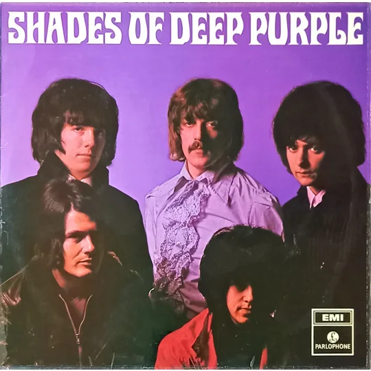 Deep Purple – Shades of Deep Purple original UK pressing is a true gem for collectors. Released in 1968 on the Parlophone label, this first pressing features the distinctive black label with yellow Parlophone lettering—a key identifier for early UK editions.