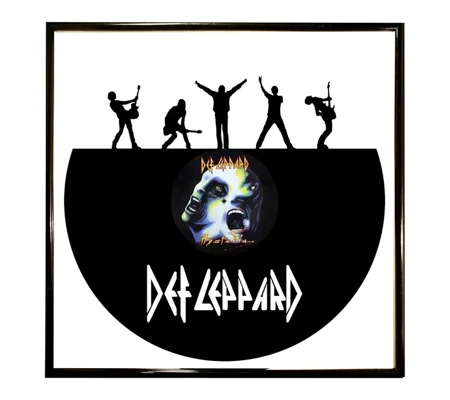 Def Leppard Vinyl Artwork Wall Decoration