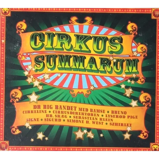 DR Big Bandet - Circus Summarum CD front