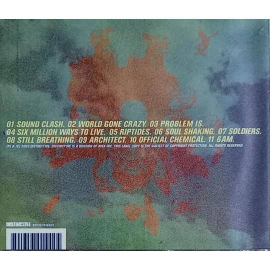 Dub Pistols - Six Million Ways to Live CD back cover