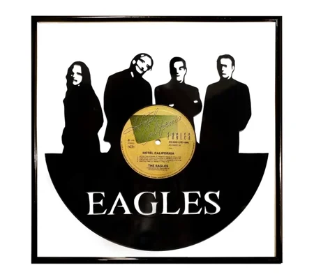 Eagles Band Portrait on Vinyl Wall Decoration
