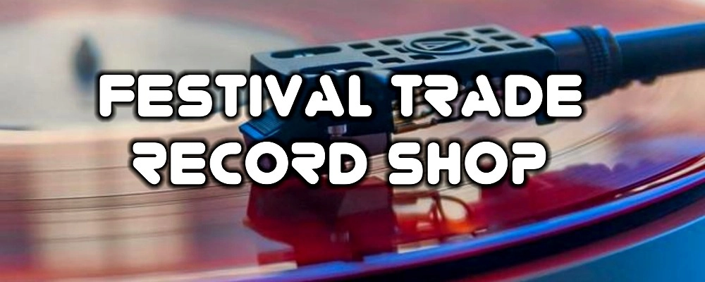 Record player playing a vinyl