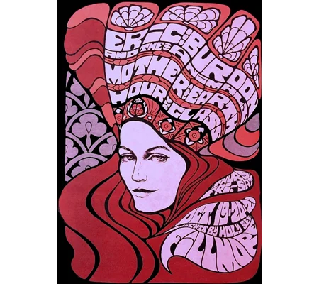 Fillmore 60s T-shirt Eric Clapton concert