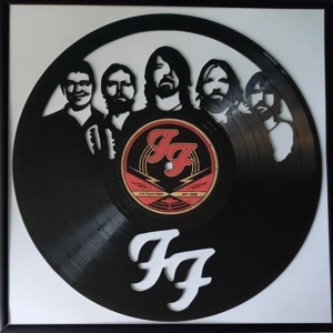 Foo Fighters Band Portrait Vinyl Wall Decoration