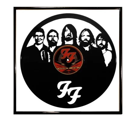 Foo Fighters Band Portrait Vinyl Wall Decoration