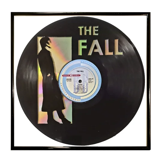 The Fall Band wall decoration on Vinyl original photo plus DVD background