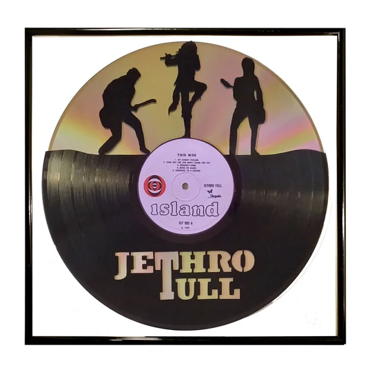 Jethro Tull silhouette Wall Decoration original photo plus DVD background