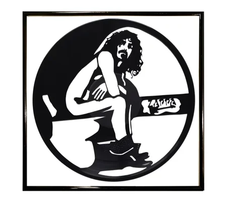 Frank Zappa Iconic Portrait Wall Decoration