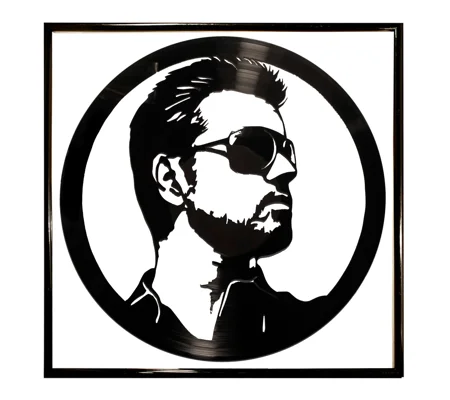 George Michael Framed Wall Decoration