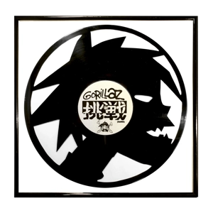 Gorillaz Band Logo Vinyl Artwork Wall Decoration