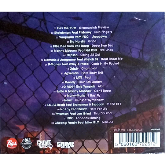 Grime Watch UK Vol 3 CD (Compilation) back cover