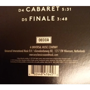 Cabaret at The Kit Kat Club (Double Album Imported)