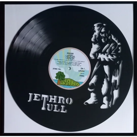 Jethro Tull Aqualung Artwork on Vinyl original photo