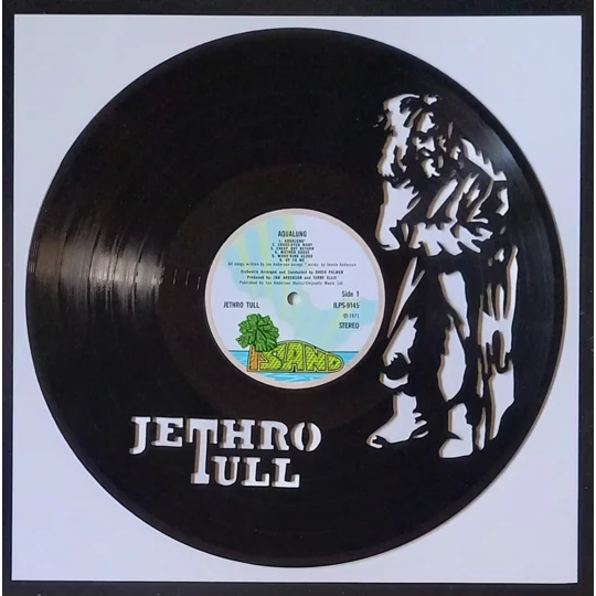 Jethro Tull Aqualung Artwork on Vinyl original photo