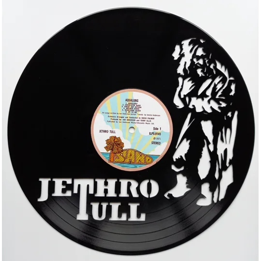 Jethro Tull Aqualung Artwork on Vinyl original photo
