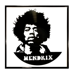 Jimi Hendrix Vinyl Wall Decoration