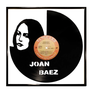 Joan Baez Record Artwork Portrait Wall Decoration