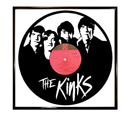 The Kinks Band Portrait Wall Decoration