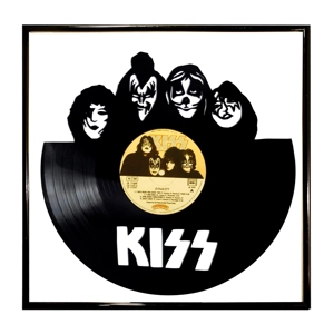 Kiss Band Art on Vinyl Wall Decoration
