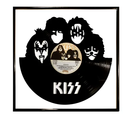 Kiss Portrait Wall Decoration Artwork