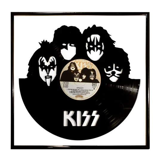 Kiss Portrait Wall Decoration Artwork