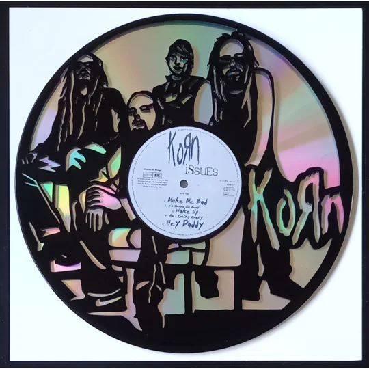 Korn Band Artwork Wall Decoration original photo plus DVD background