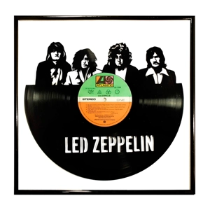 Led Zeppelin Artwork on Vinyl Wall Decoration