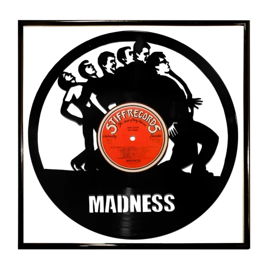 Madness Vinyl Record Wall Decoration portrait
