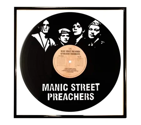 Manic Street Preachers Framed Vinyl Wall Decoration