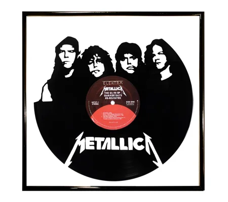 Metallica Band Record Portrait Wall Decoration