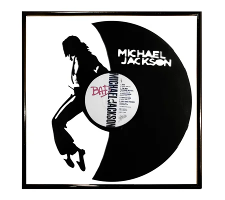 Michael Jackson Vinyl Art Silhouette Wall Decoration