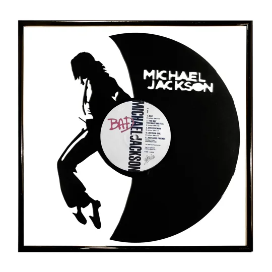 Michael Jackson Vinyl Art Silhouette dancing Wall Decoration