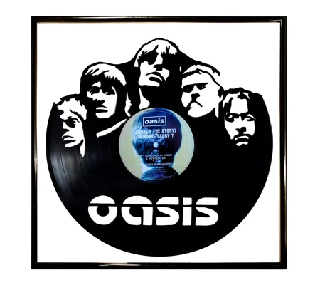 Oasis Record Vinyl Artwork Wall Decoration