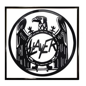 Slayer Band Record Portrait Wall Decoration
