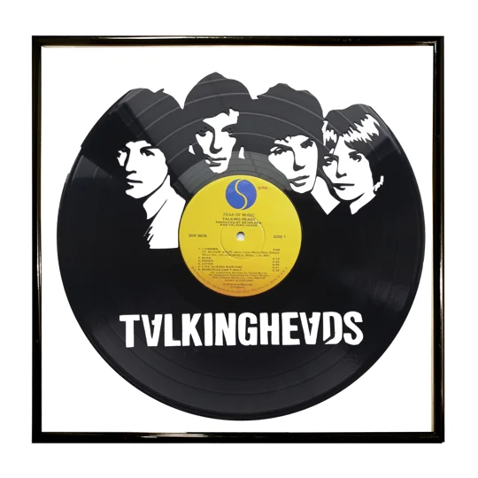 Talking Heads Band Portrait Wall Decoration original photo