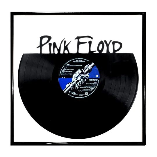 Pink Floyd Record Wall Decoration Artwork simple pink floyd cut out