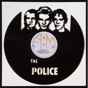 The Police Art on Vinyl Wall Decoration