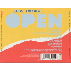 Steve Hillage - Open CD