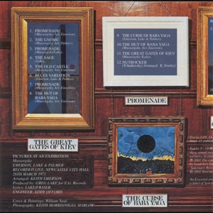 Emerson, Lake & Palmer – Pictures At An Exhibition CD
