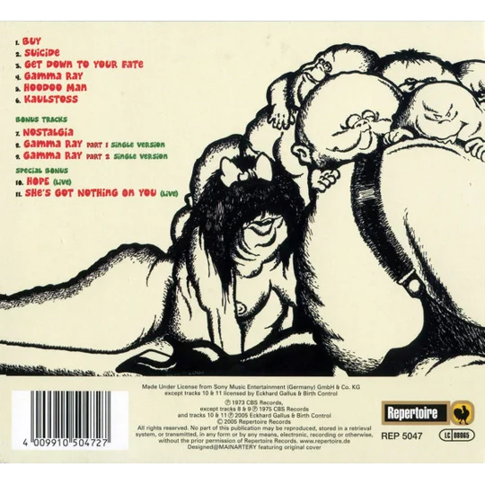 oodoo Man by Birth Control is a powerful album from the influential German rock band, known for blending progressive rock, classic rock, and hard rock with strong organ-driven arrangements and energetic performances.