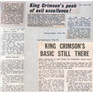 King Crimson - In The Wake Of Poseidon CD