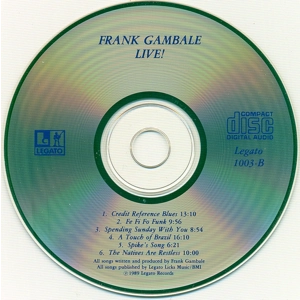 Frank Gambale - live CD
