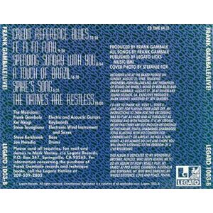 Frank Gambale - live CD